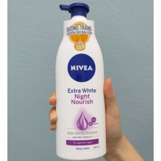 400ml Sữa dưỡng thể trắng da nivea ban đêm