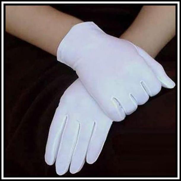 4.9k /1đôi .Găng tay vải cotton( dùng trong nghành điện tử ),duyệt binh,kiểm duyệt,nghi lễ. đặt tối thiểu 12 đôi