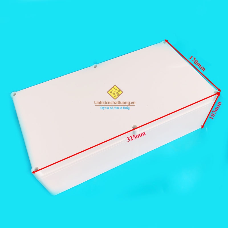Hộp nhựa 325x170x103mm chống ẩm