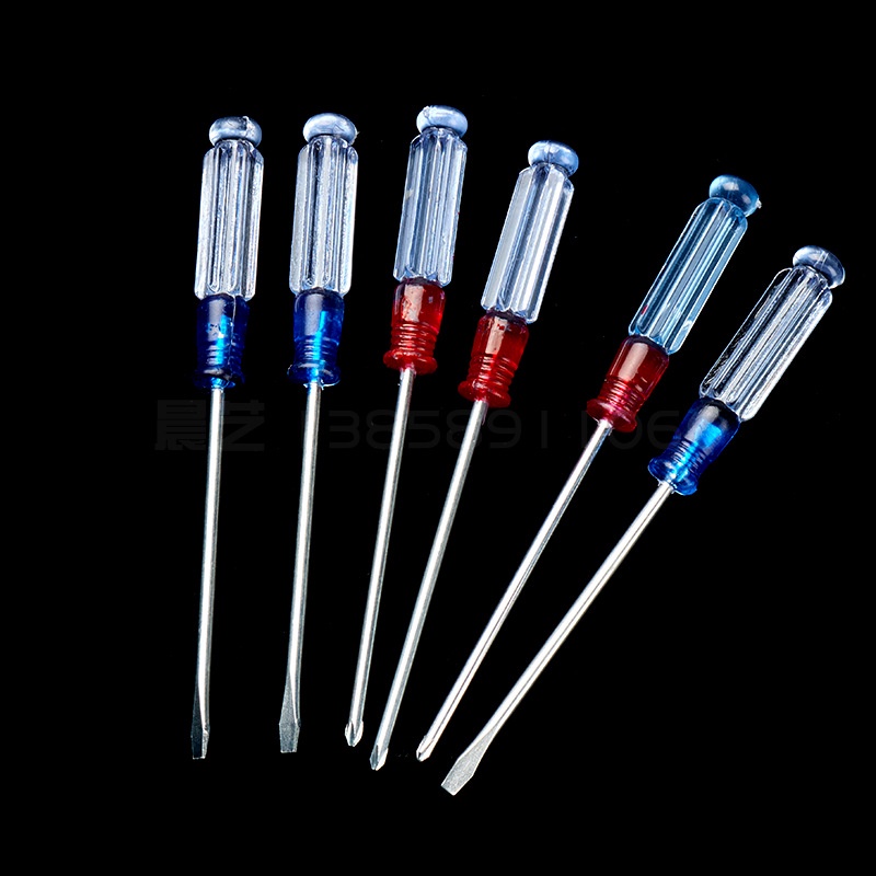 1 Tuốc Nơ Vít Phillips / Phẳng Đầu Lục Giác Bằng Acrylic Tay Cầm Mở Đa Năng Dùng Sửa Chữa