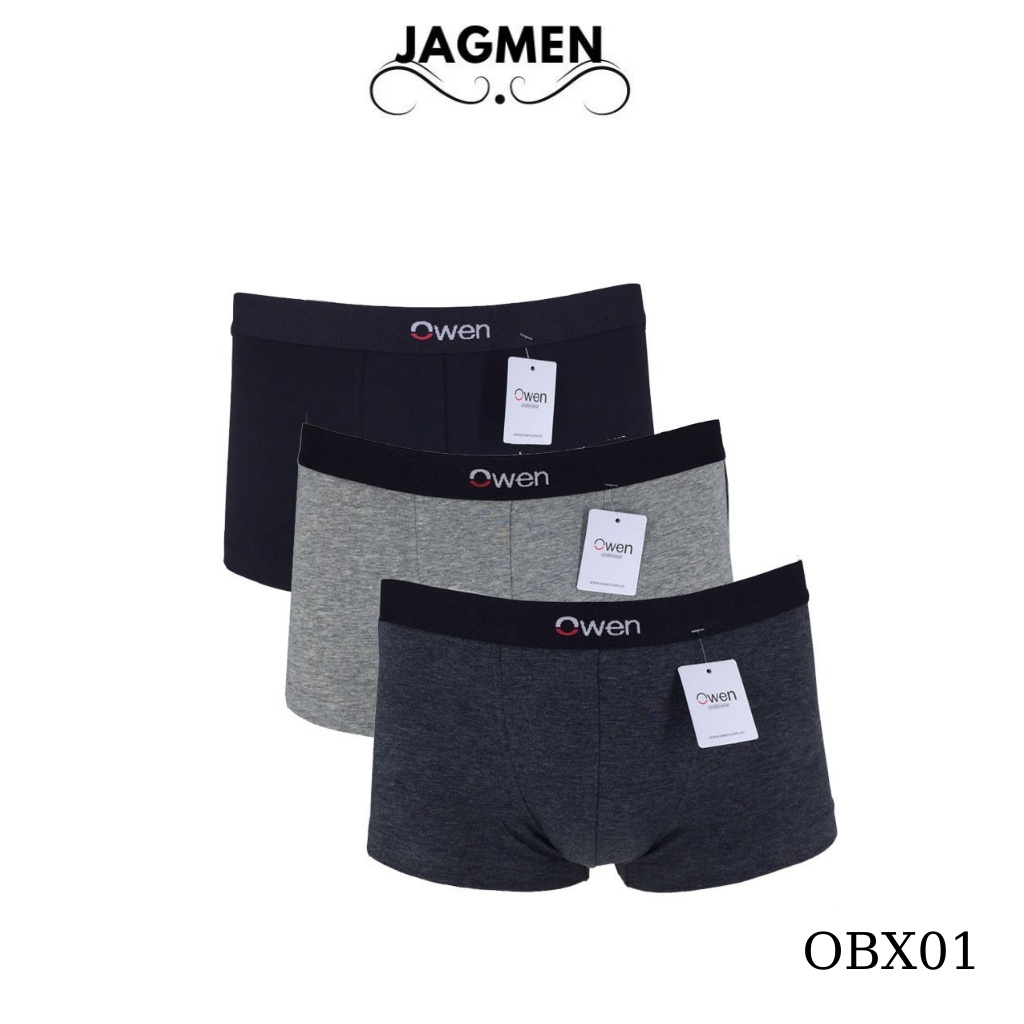 Quần sịp nam boxer OWEN chính hãng sợi tre OBX01 đủ size