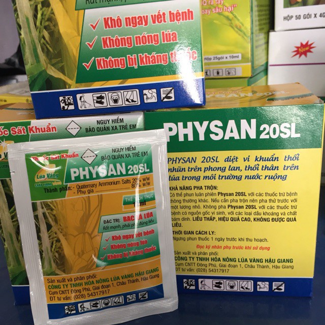 [SIEURE] sát khuẩn Physan 20SL hàng đẹp, phân phối chuyên nghiệp.