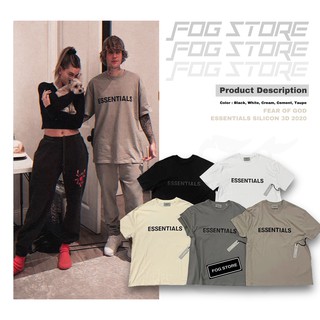 [FOG] - Áo Thun Fear Of God Essentials Silicon 3D 2020 - HighQuality