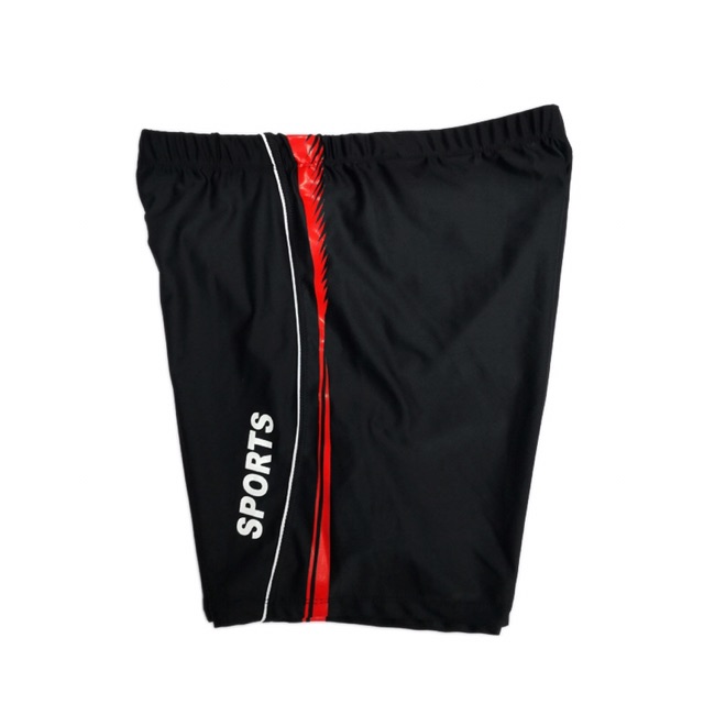 Quần Bơi Nam Lỡ Đen Pha Sọc Màu Thun Co Giãn 4 Chiều Size 50-75kg - Hàng Việt Nam - Lucky Girl shop | BigBuy360 - bigbuy360.vn
