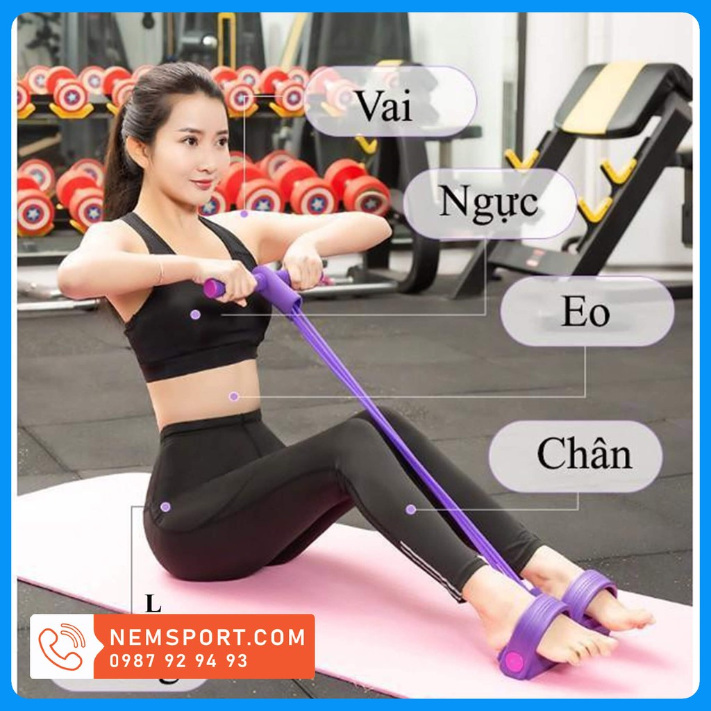 Dụng cụ Tập Gym, Dây Cao su Tập Gym Tại Nhà