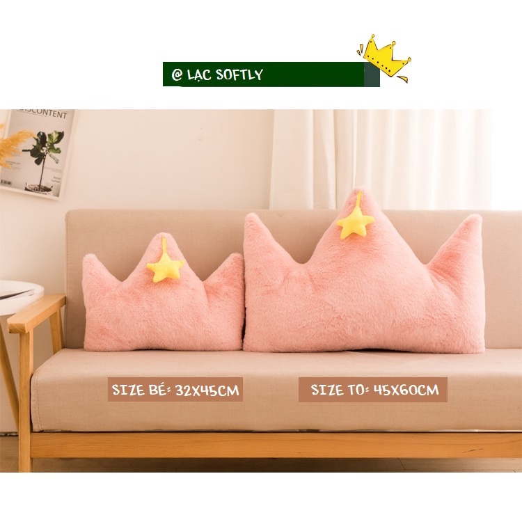 Order | Set 5 gối sofa phong cách bắc âu: mặt trăng, ngôi sao, trái tim, vương miện, tam giác