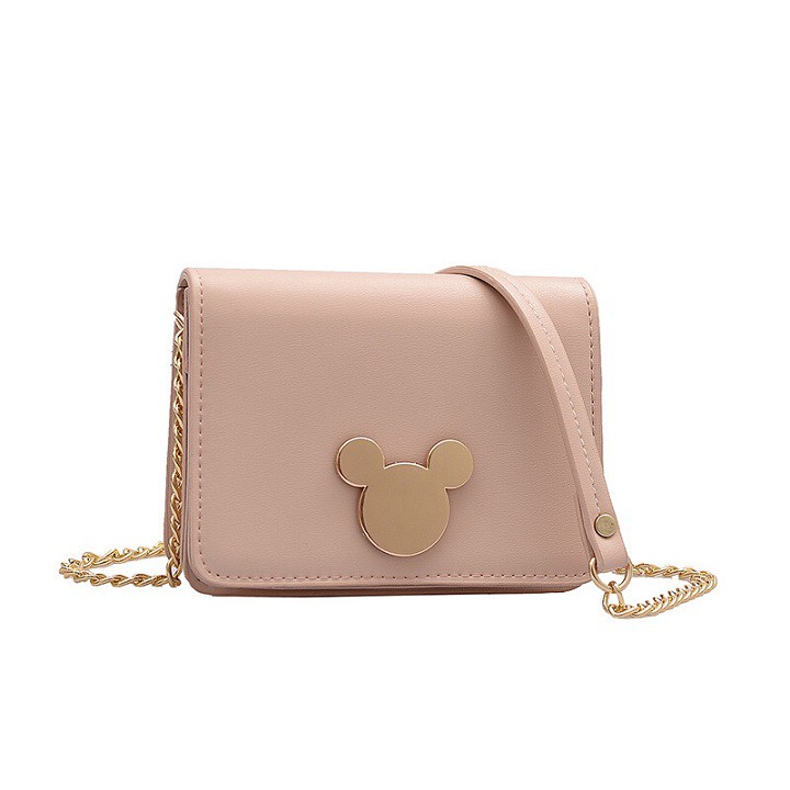 Túi xách nữ đeo chéo hàng hiệu đẹp Zara mickey hàng xuất dư