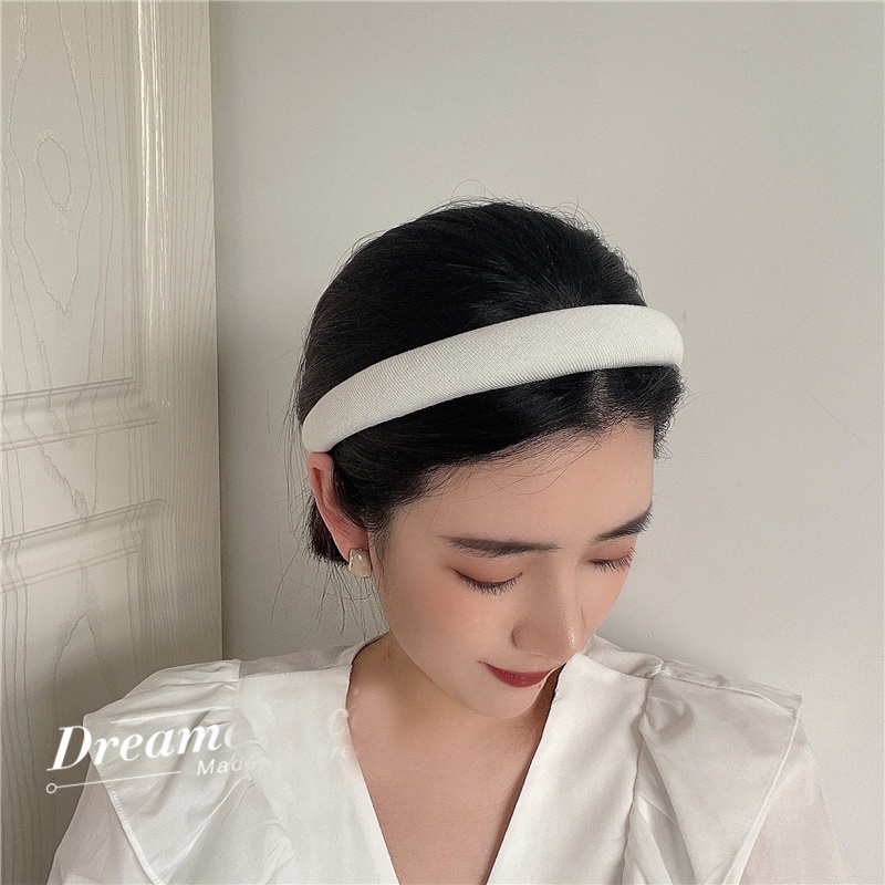 Băng Đô Cài Tóc Mềm 8 Màu Phong Cách Hàn Quốc