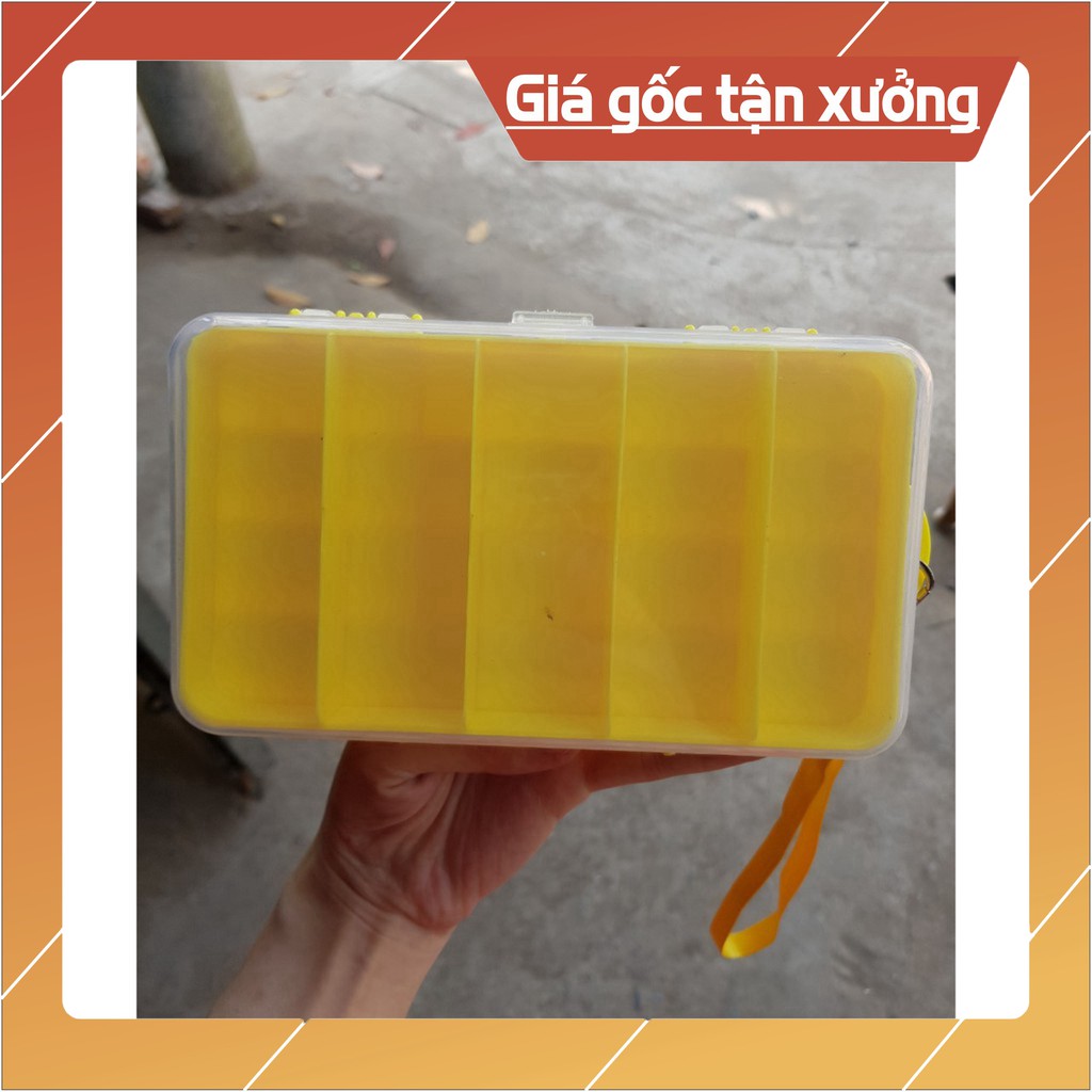 Cần câu❤️FREE SHIP❤️Cần câu❤️ hộp đựng mồi 2 mặt