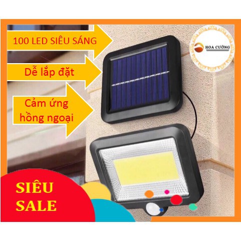 [GIÁ TỐT] Đèn cảm ứng năng lượng mặt trời dùng trong nhà, tặng kèm dây cáp 5m 100 Led Pin rời (Blink Store)