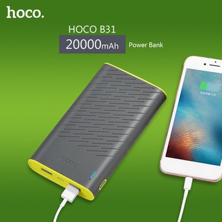 Pin sạc dự phòng hoco b31 20.000mah - led chỉ trạng thái pin - pin dự phòng store
