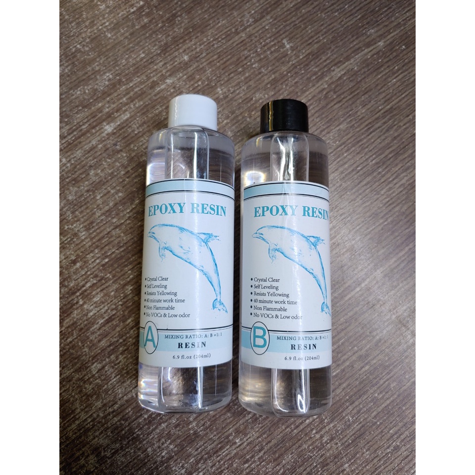 Keo AB trong hai thành phần tỷ lệ 1:1 chai nhỏ - dán thủy tinh - kính - làm mo hình 3D - Cá Koi - Keo Pha lê