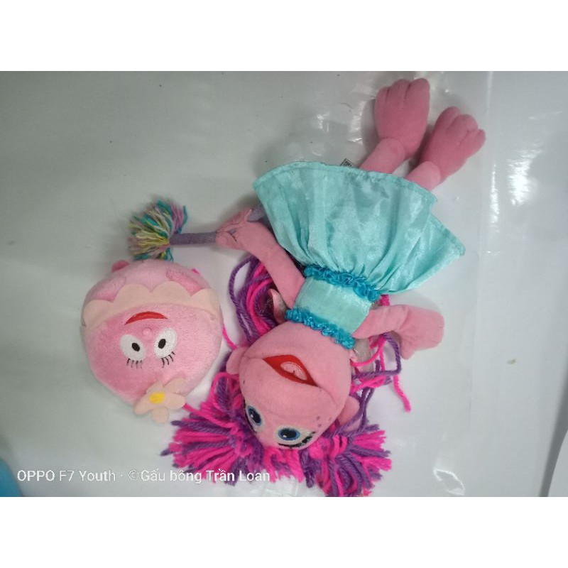 Gấu bông mắt lồi xanh đỏ