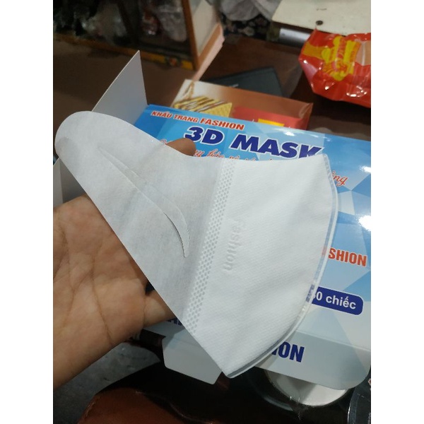 Khẩu trang 3D mask hộp 50 chiếc siêu tiện lợi