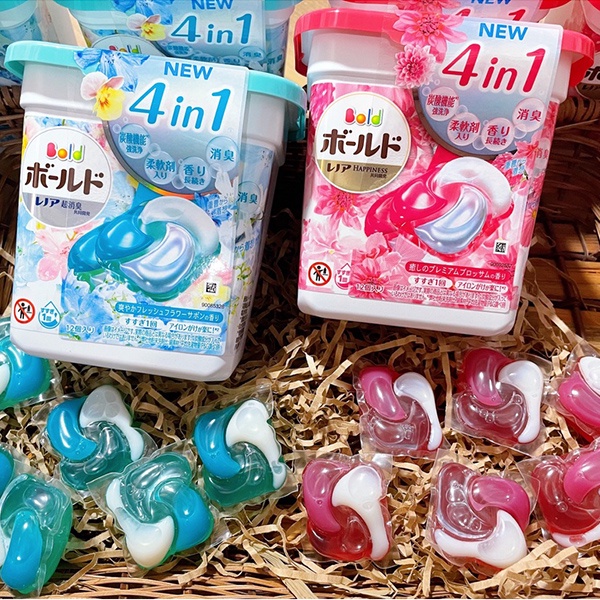 Viên giặt quần áo GELBALL UMIKO Nhật BẢN đánh bay vết bẩn, lưu hương lâu trên quần áo