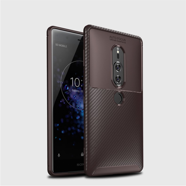 Ốp điện thoại kiểu dáng công sở chống rơi vỡ cao cấp cho Sony Xperia XZ2 Premium