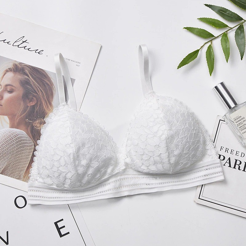 Áo bra ren nữ 2 dây đẹp, áo lót không gọng ren hoa quyến rủ VALICA 7313 | BigBuy360 - bigbuy360.vn