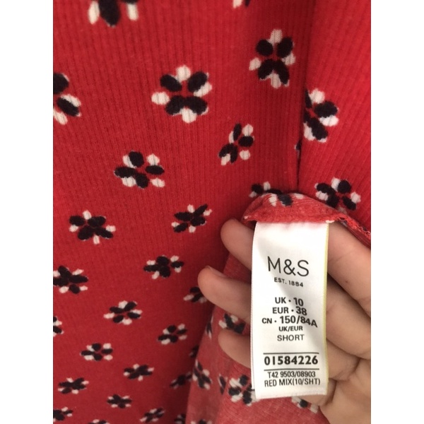 Đầm Thun M&S Authentic sz M, new 99%