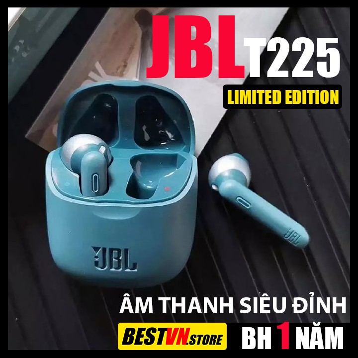 JBL T225 Chip Âm Thanh Louda, Bass Bao Hay, Tai Nghe Không Dây, Tai Nghe Bluetooth, Tai Nghe JBL