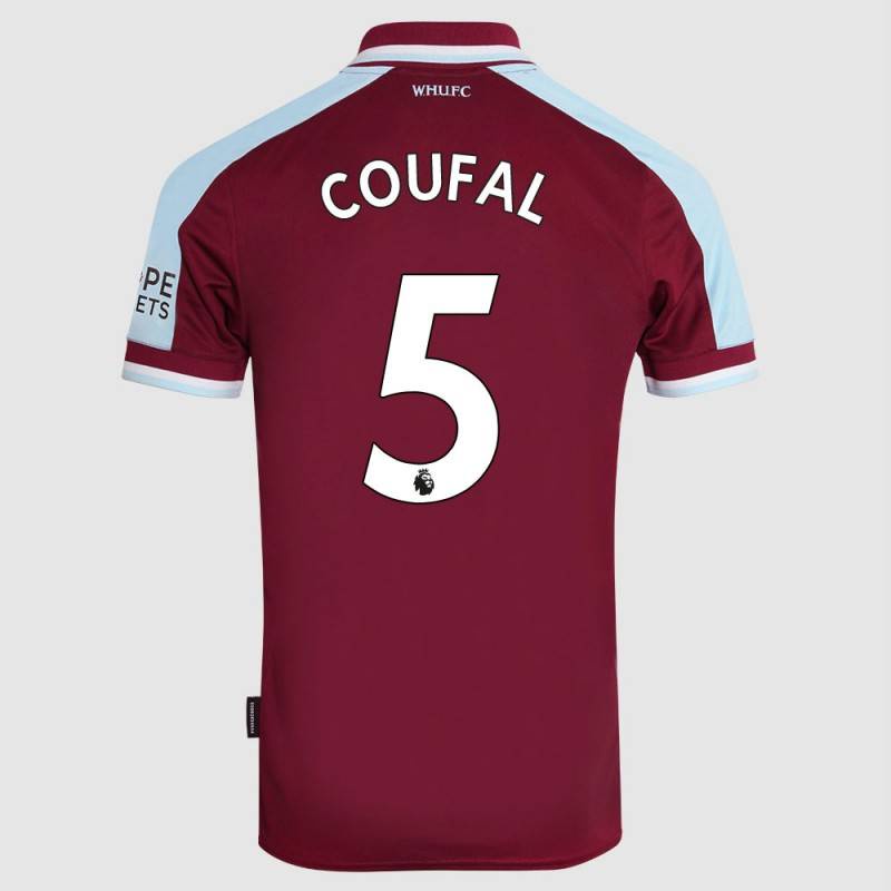 Áo thun bóng đá dáng rộng 21/22 West Ham United F.C. Home