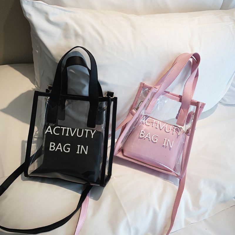 Túi Đựng Kẹo Có Quai Cầm Trong Suốt Sáng Tạo Cho Mùa Hè