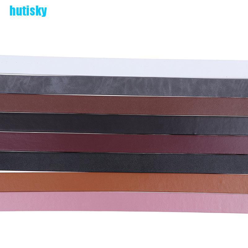 hutisky 2Pc/Set PU Leather Tote Bag Strap Replacement for Handbag Detachable Handle Belt KUI