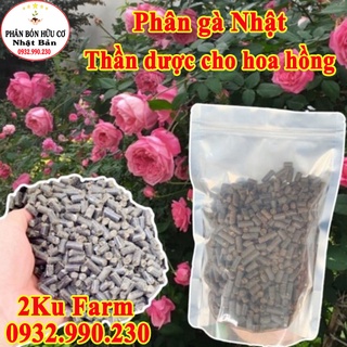 - Phân gà hữu cơ vi sinh Nhật - than duoc hoa hong