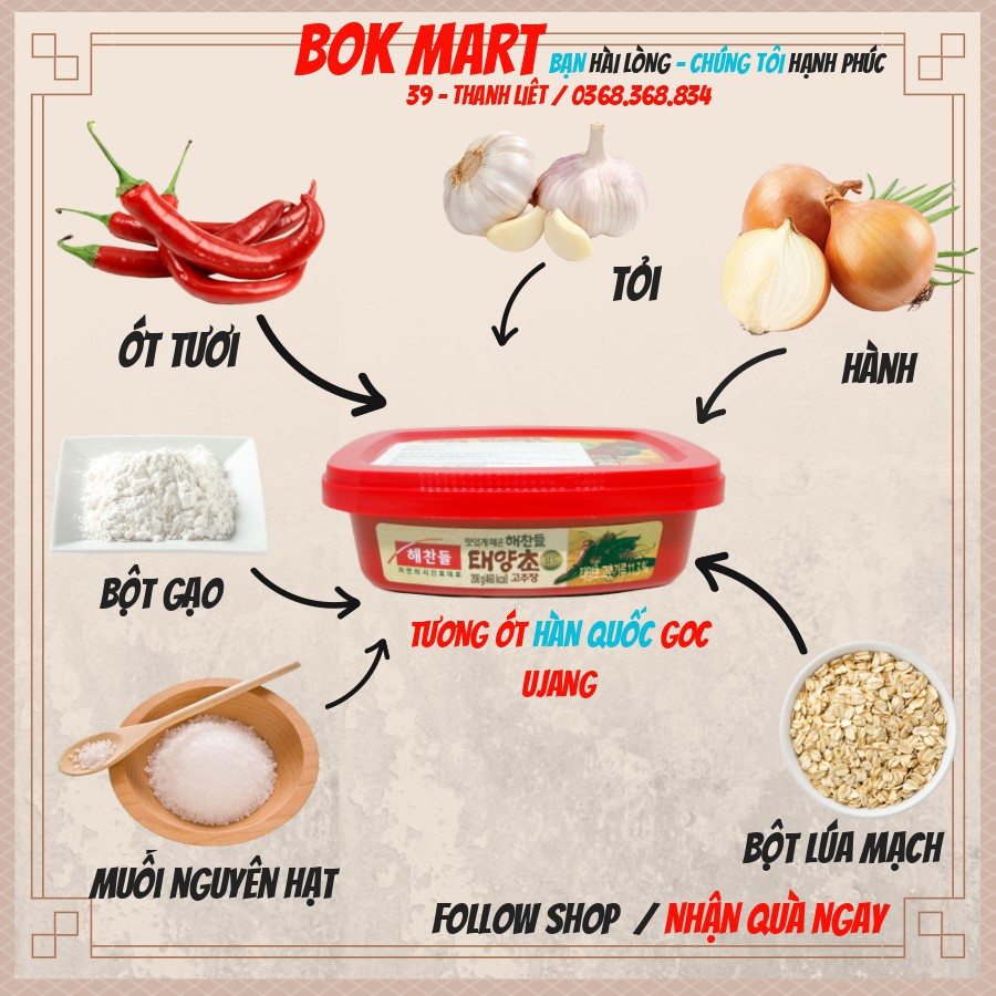 Tương Ớt Hàn Quốc Gochujang Hộp 200g | BigBuy360 - bigbuy360.vn