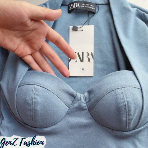 ⭕️ [CÓ HÌNH/VIDEO THẬT - HÀNG CAO CẤP] Áo Cúp Ngực Dài Tay Hàng Đẹp_Mã 086_GenZ Fashion