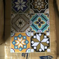 DECAL GẠCH BÔNG HOA VĂN HỌA TIẾT