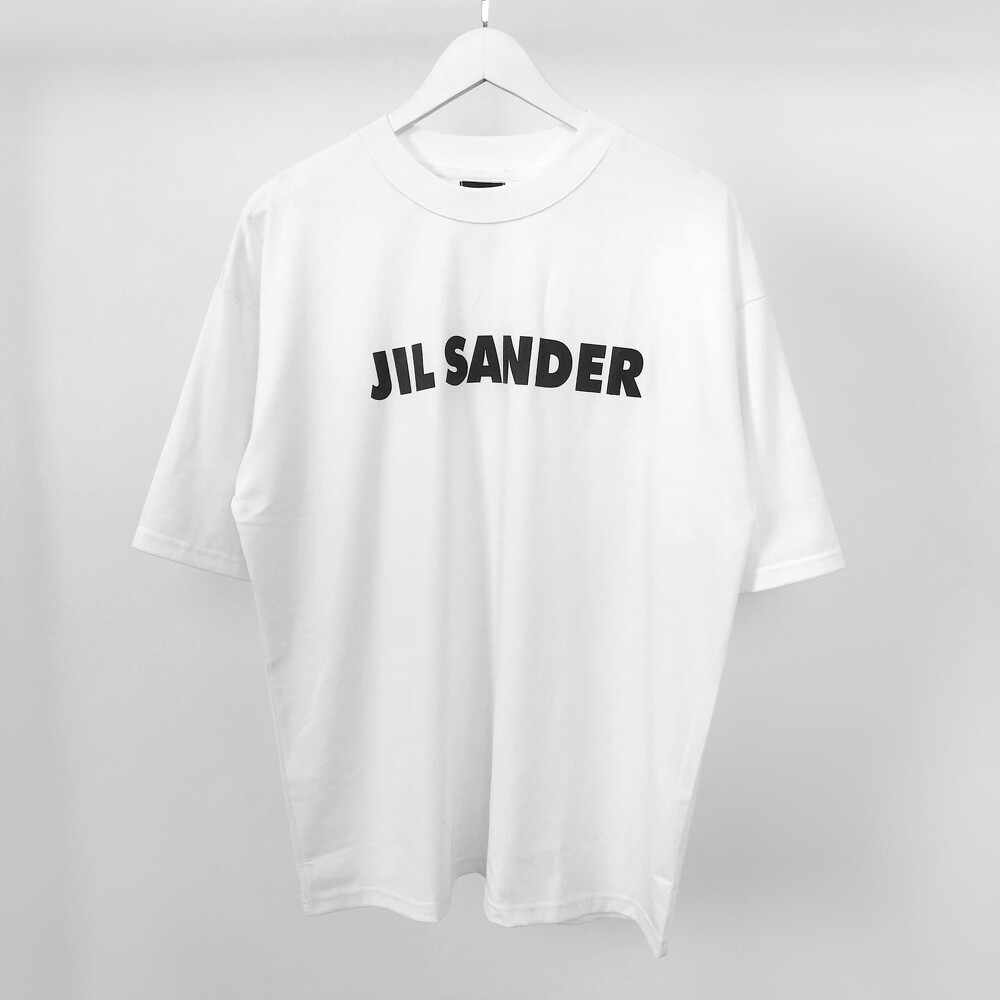 Áo thun local brand tay lỡ JIL SANDER , áo phông trắng cộc tay nam nữ unisex , Odin Clothing