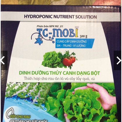 DINH DƯỠNG THUỶ CANH DẠNG BỘT TC-MOBI [ Sale ]