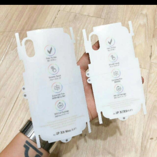 Miếng dán mặt lưng PPF cho iphone X/XS