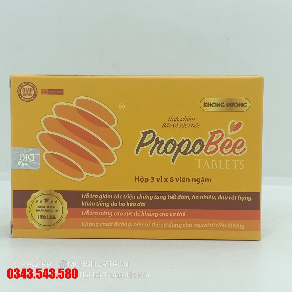Propobee - Gảm viêm họng, đau rát họng, ho chuyên biệt