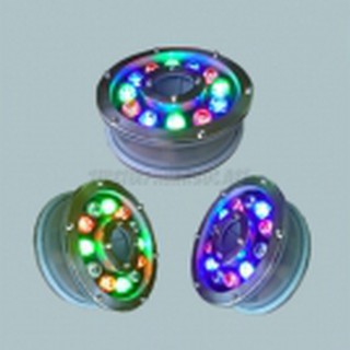 Đèn Led âm nước 18w ( bánh xe ) 24VAC ĐỔI MÀU