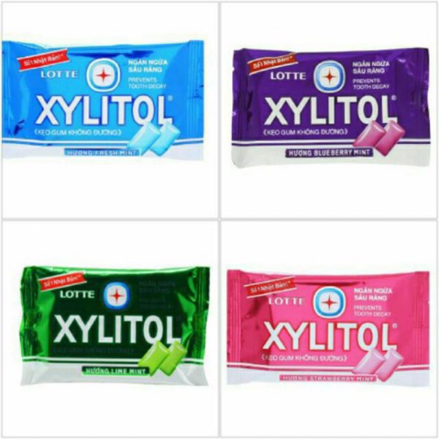 Kẹo xylitol vỉ 11,6g