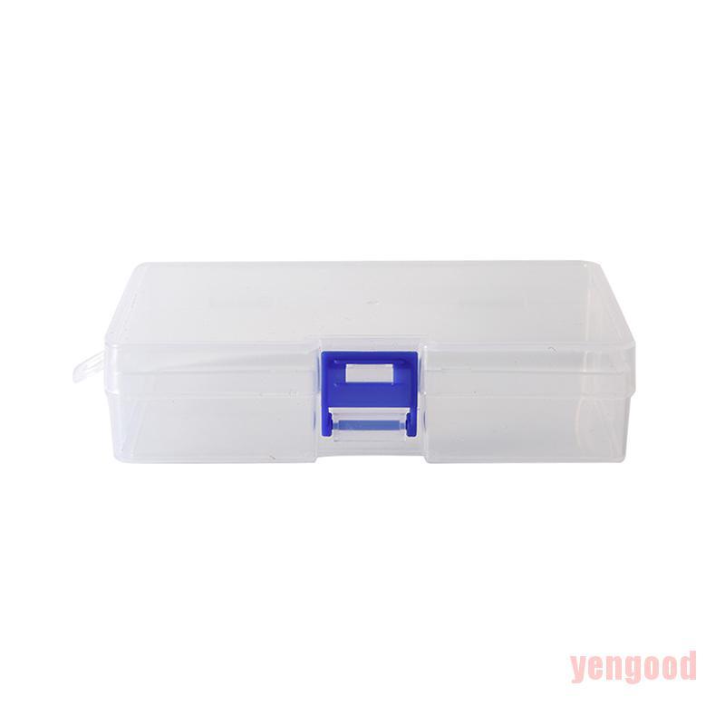 1 Hộp Nhựa Trong Suốt Đựng Dụng Cụ Câu Cá Tiện Lợi