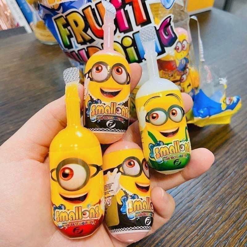 Thạch trái cây FRUIT PUDDING MINION 840g ngon ngon ngọt ngọt chua chua bé nào cũng mê