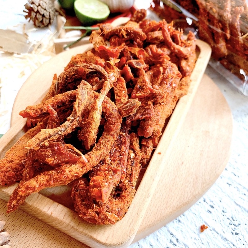 Khô Bò Que❤️Siêu Chất Lượng❤️Thơm Ngon Đậm Vị hũ 200g_Đồ ăn vặt CemLy Hà Nội | BigBuy360 - bigbuy360.vn