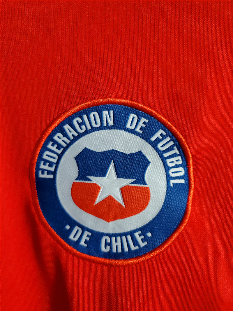 Áo Thun Số 20 / 21 Chile Đội Tuyển Đá Banh Jersi 2020 / 2021