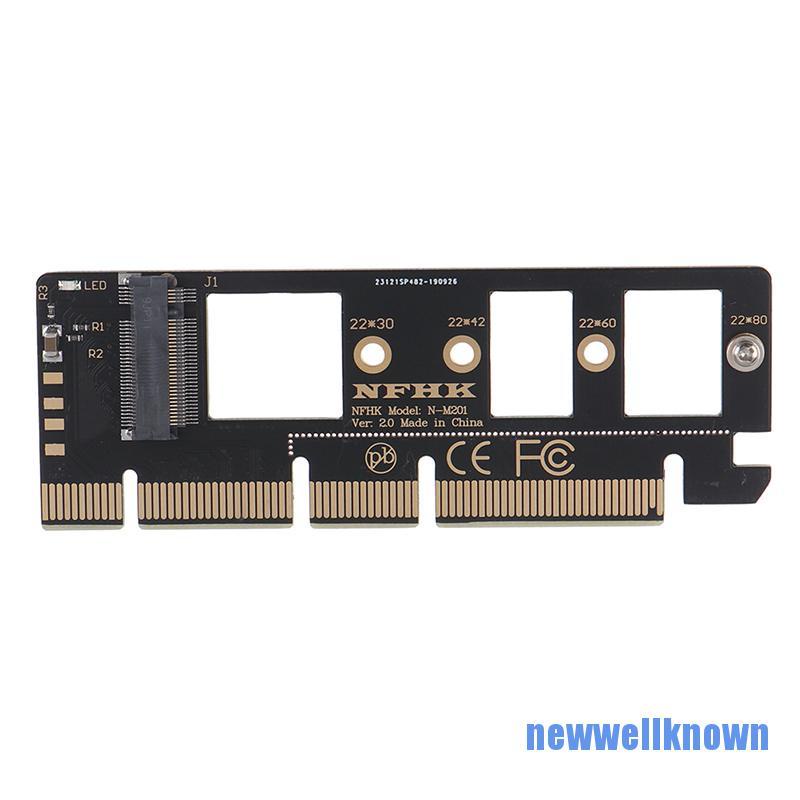 Đầu Chuyển Đổi Thẻ Nhớ Pcie Nvme M.2 Ngff Ssd Sang Pci-E Pci Express 3.0 X4 X8 X16 Newwellknown 0610