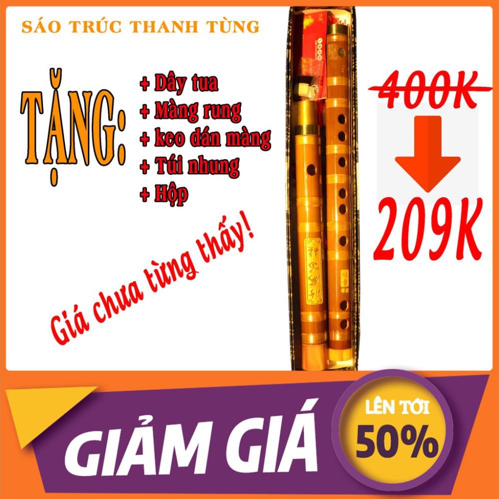 [Giá sập sàn] Sáo dizi Tàu Trung Quốc khớp đơn màu nâu đặc trưng ! Mua ngay nào mọi người ơi!