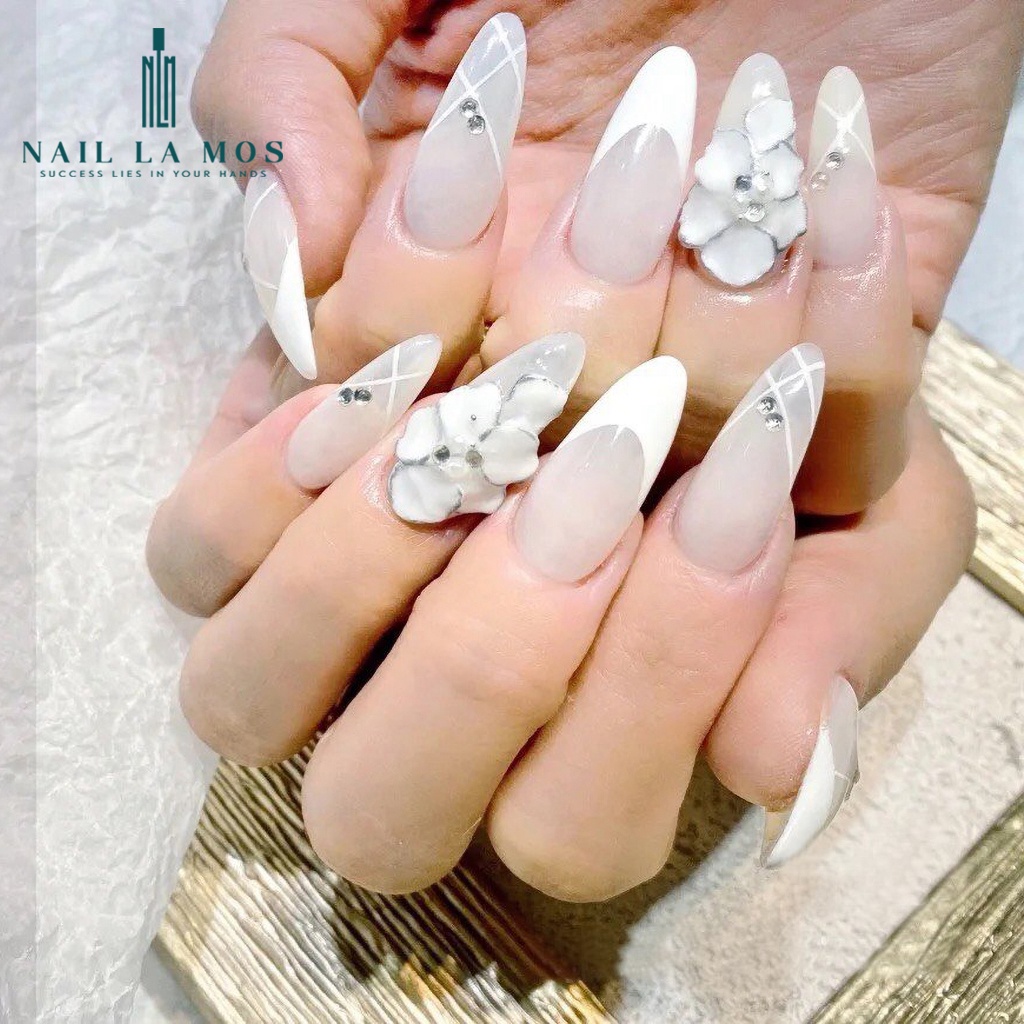 Cọ đắp bột Kolinsky Germany chính hãng - Cọ lông chồn cán gỗ size 12, 14, 16 đắp móng chuyên dụng