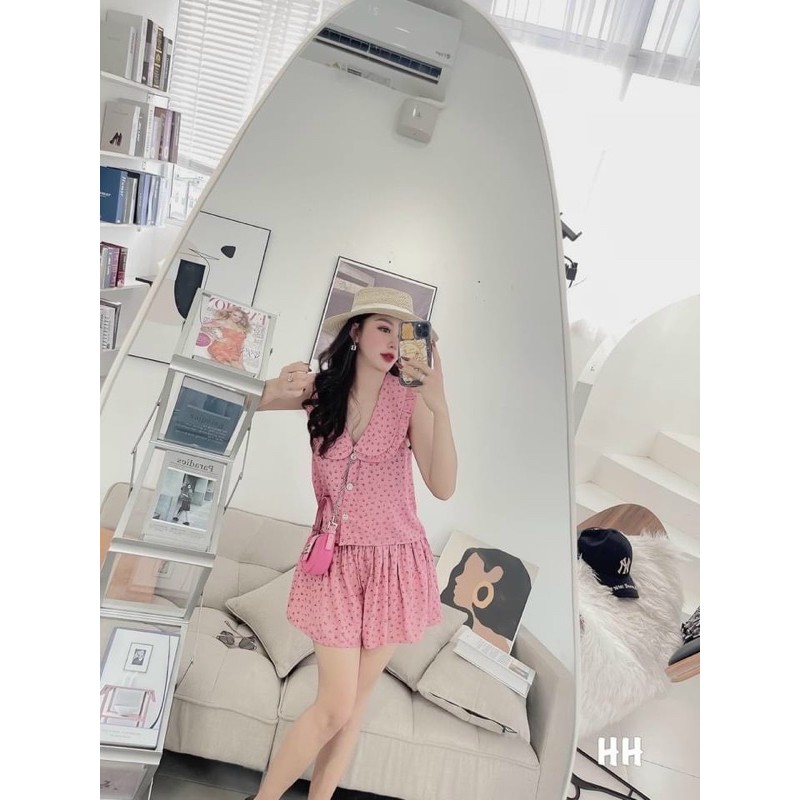 set bộ hoa sát nách cổ sen