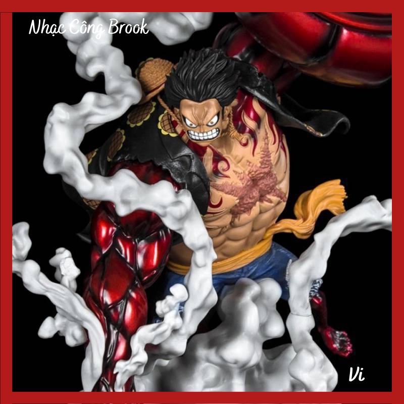 Mô Hình Luffy Nấm Đấm Siêu To  Luffy Gear 4 Snake Man Full Box Trạng Thái Chiến Đấu