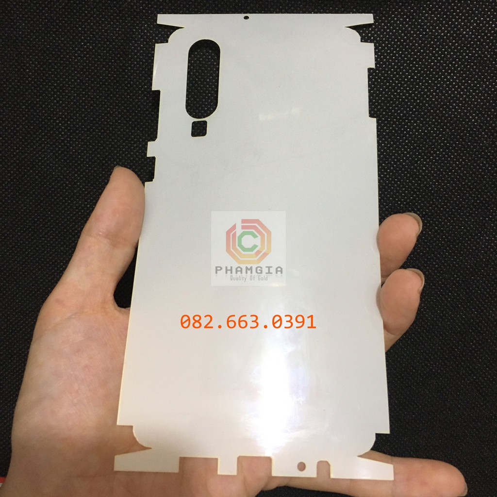 Dán PPF Huawei P30/ P30 Pro/ P30 Lite loại bóng, nhám dành cho màn hình, mặt lưng, full lưng viền siêu bảo vệ