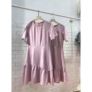 Đầm babydoll hồng