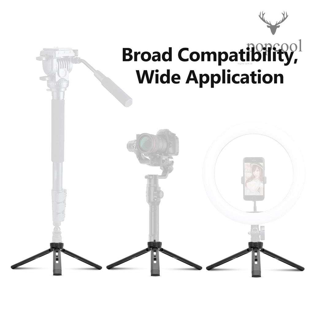 Giá Đỡ Ba Chân Mini Bằng Hợp Kim Nhôm Kèm Ốc Vít 1 / 4 inch Cho Máy Ảnh DSLR ILDC | BigBuy360 - bigbuy360.vn