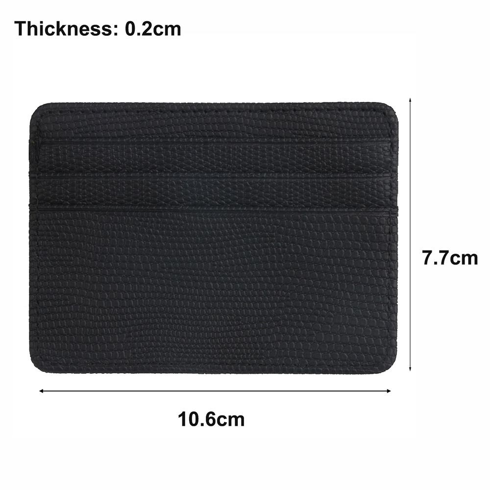Ví có 4 ngăn đựng thẻ gọn và tiện lợi