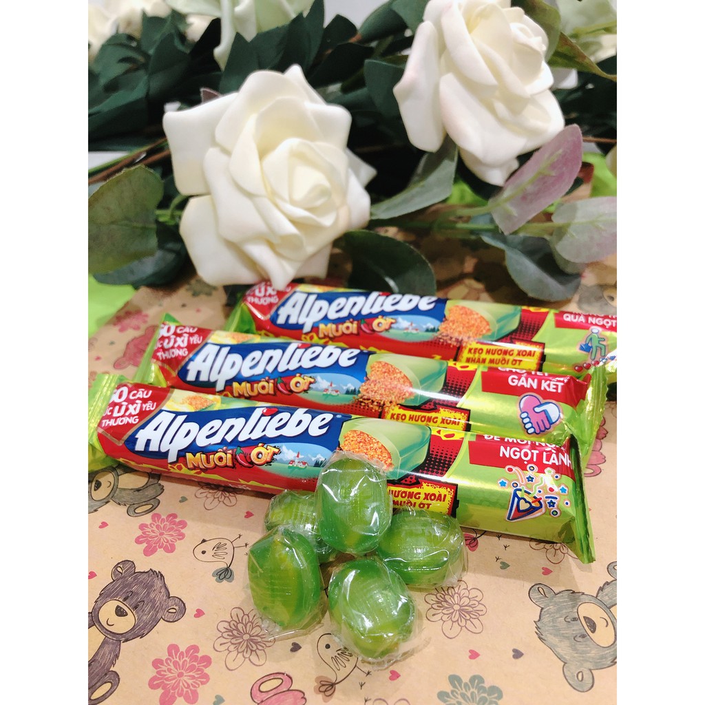 [Mã 267FMCGSALE giảm 8% đơn 500K] KẸO XOÀI MUỐI ỚT ALPENLIEBE, THƠM NỒNG VỊ XOÀI, CHUA CHUA MẶN MẶN MÊ LY | BigBuy360 - bigbuy360.vn